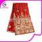 Fashion African Fabric Lace for Big Wedding/party CCL-8V032 Velvet Lace Fabric for Garments/dress