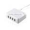 4 port 4 port USB travel charger for smart phone, tablet with UL,CE,FCC,ROHS certificates