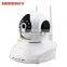 factory price home security plug and play wireless IP camera with P2P and SD card