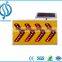 road safety led traffic sign solar LED flash warning sign