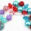 Ariel Princes chunky beads girl necklace Discount 2014 New wholesale chunky girl necklace