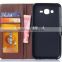 Fashion Customized Wallet Leather Case Card Sloet Phone Leather Case for Samsung Galaxy J5