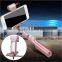 Professional led flash light mobile phone extension selfie stick with light