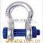 M4 electric galvanized alloy steel bow shackle