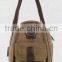 Khaki cotton canvas handbags wholesale