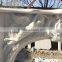 China Elegant Natural Carving Stone Mental Marble Angel Fireplace