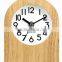 Real wood rectangle wooden table clock quartz table clock TC-29