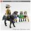 Mini luxury indian cowboy doll figure toys for child