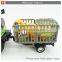 Best quality plastic friction trailer truck toy with light