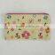 Small Custom Cotton Canvas Zipper Pouch