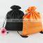 Custom Satin Drawstring hair extensions storage bag