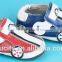 Cheap Soft Sole Real Baby Leather Shoes With Wheel in Car Shape