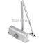 Aluminun Alloy Gate Door Closer Automatic Concealed Overhead Hydraulic frameless glass silent door closers