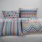 Decorative home sofa bed throw cushion geometrical print square pillow