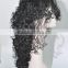 Popular Long black kinky curls wig synthetic costume wig N267