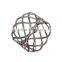 Handmade Women Charm Wire Hollow Out Arm Cuff Open Bangle