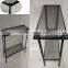 Fashion plating finishing 2 tiers storage rack