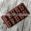 NEW number design silione magnetic chocolate mould for cake baking oven
