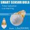 PIR Motion Sensor LED Light Bulb with Lux learning & Timer selection(Model:L2w)