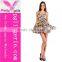 New Ladies Dress Halter Neck Skater Dress