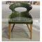 Hot Leather Comfortable Wood Relaxing Fashion Chair