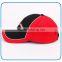 wholesale desinger women ball cap 6 panel cotton strapback custom sport mens peaked adjustable red black baseball cap