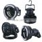 Popular Super Bright 18LED Fan Camping Lantern Tent Hanging Lantern Stand With Folding Hook Adjustable Direction 180
