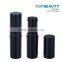 TB2902-1 Cosmetic Plastic Empty Black Lip Balm Tubes Packaging