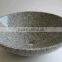 G603 China natural grey granite stone kitchen round basin sink