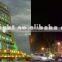 72*8W led city color