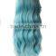26 inch machine made long loose wave destiny 180% ombre color realistic looking natural heat resistant synthetic fibre wig