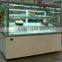 Straight Glass Refrigerated Cake Display (CE approved)