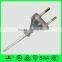 Europe 2 round pin power plug, VDE electric plug to C7 female plug with EU power cable
