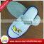 China manufacture hot sales good quality eva custom disposable white cotton fabric hotel slippers