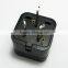 Double socket 2 ways universla to Australia plug female to male electrical plug adapter