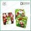 Retro style christmas sets gift tin box