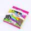 Art Supplier Wholesale Bulk 90mm*0.8mm Non-Toxic Baby Wax Crayon