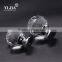 1 inch best-selling brass base clear glass cabinet drawer handles