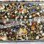 Black Rectangle Marble Inlay Table Top, Marble Inlay Center Tables, Flower Degins,