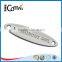 Fashion Bikini/Swimwear Silver Custom Metal Clothing Labels