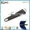Gunmetal 40mm Strong Metal Bag Slider Zip Pullers