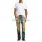 Biker Jeans Blue Denim jeans pantalon (LOTK023)