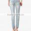 Frayed Distressed women denim Jeans (LOTX240)