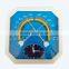 High Quality Wall Colck Type Plastic Bimetal Thermometer Hygrometer