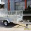 6x4 7x4 8x4 aluminium box trailer with ramp