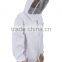 white Beekeeping Protective Clothing Bee Protection jacketfor 100% cotton