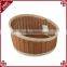 Handcraft decoration rattan bakery store or supermarket using bread display stand