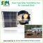 SUNNY FAN 12 inch 12 watt Wall Mounted Solar Industrial Air Exhaust Fan