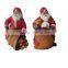 2014 new handmade resin christmas santa gift for sale