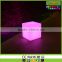 RGB Color Changing LED Cube / LED Cube Chairs / Light Cube Seat